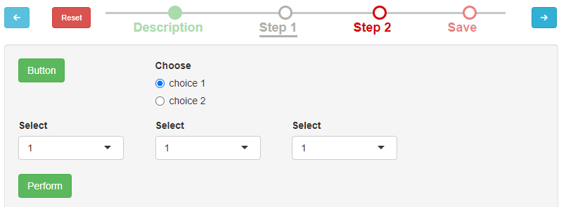 New current step