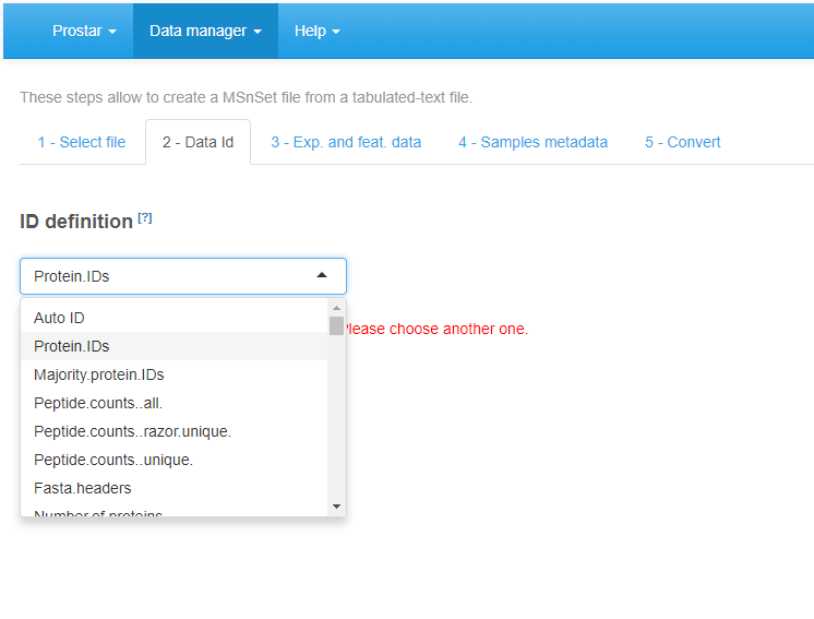File conversion, step 2.