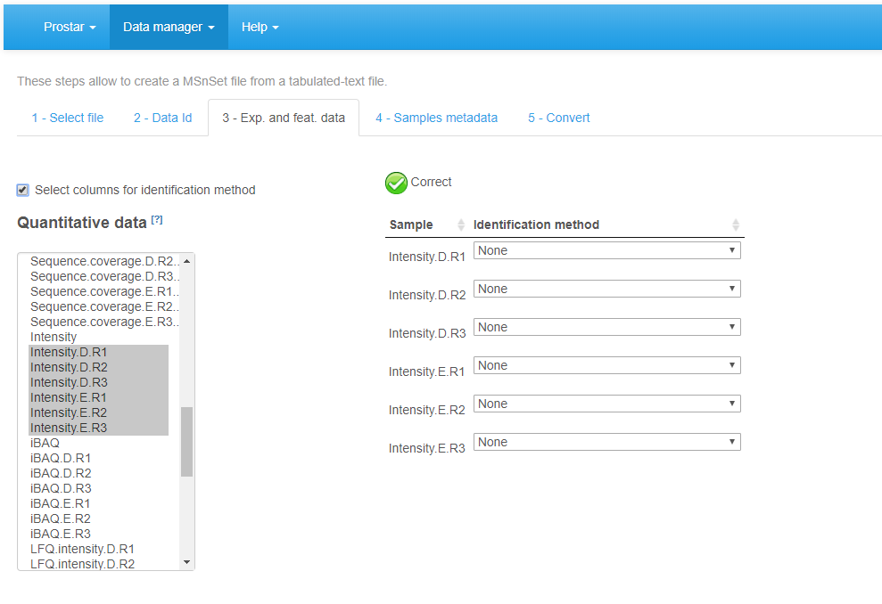 File conversion, step 3.